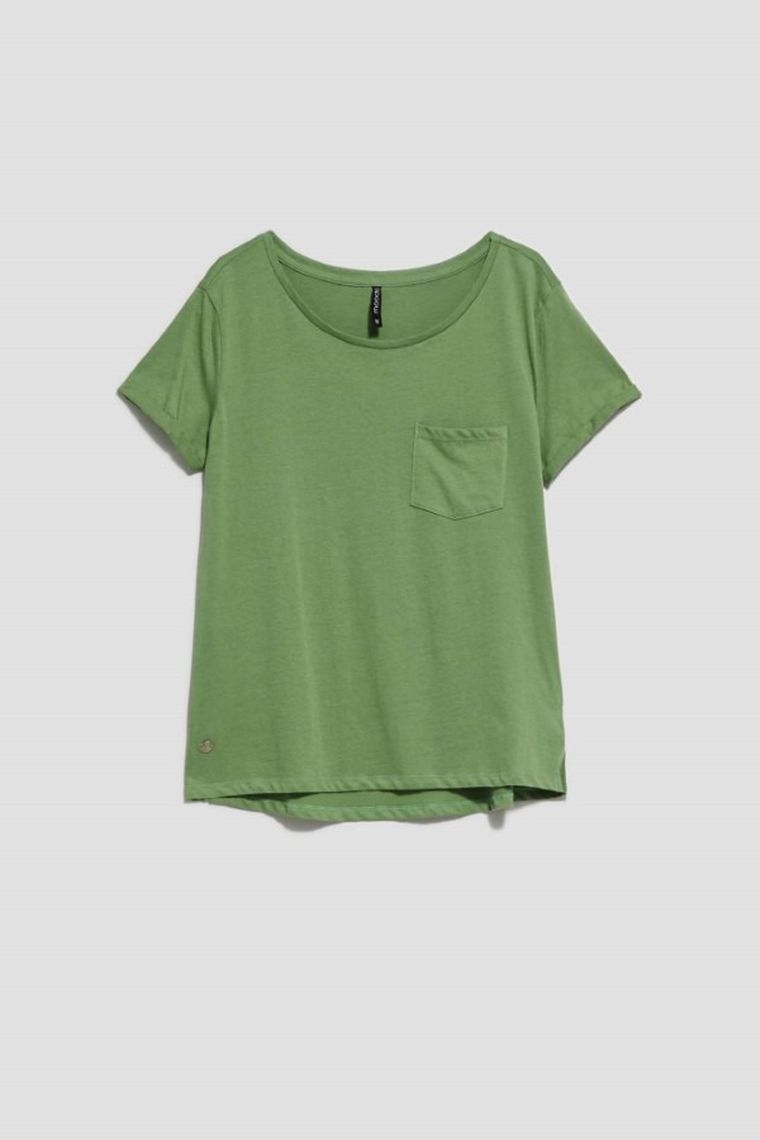 T-shirt damski, khaki, Moodo