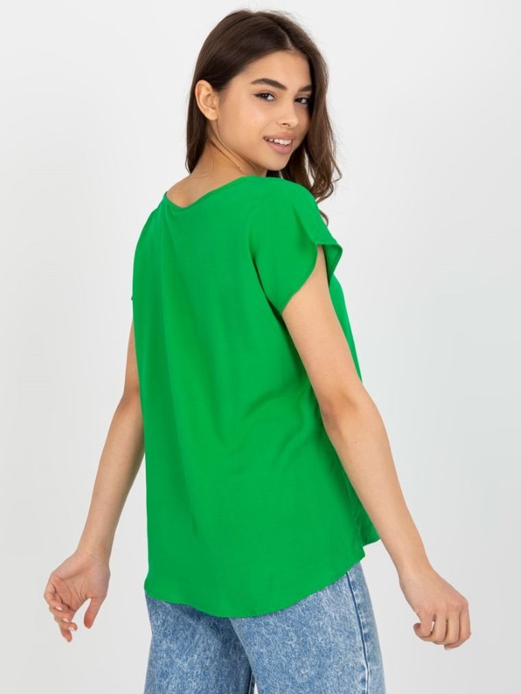 T-shirt damski, zielony, Sublevel