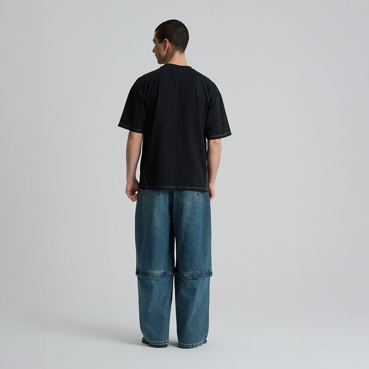 T-shirt loose z odblaskowymi elementami NOWEAR