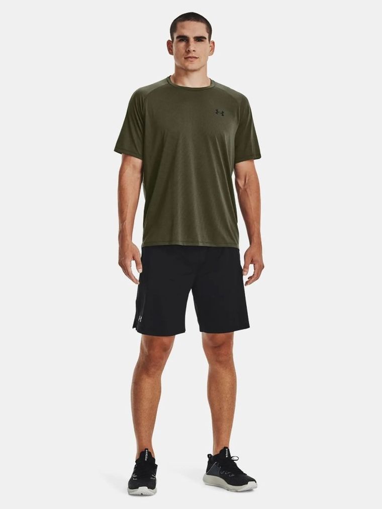 T-shirt męski, khaki, Under Armour