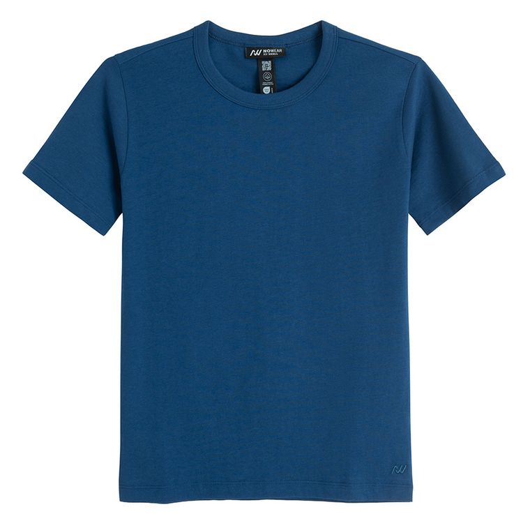 T-shirt z bawełny czesanej 2-pack NOWEAR