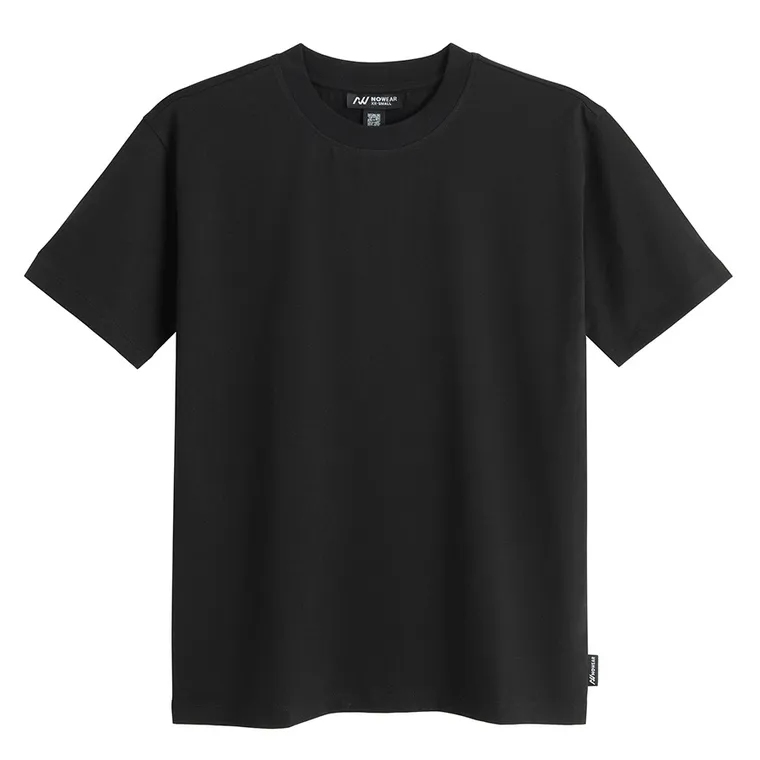 T-shirt z bawełny czesanej 2-pack NOWEAR