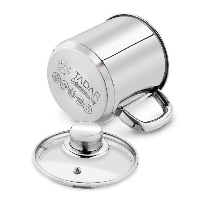 Tadar, Bahama, garnek do mleka z uchem i wylewką, 2,7l, 16-13,5 cm