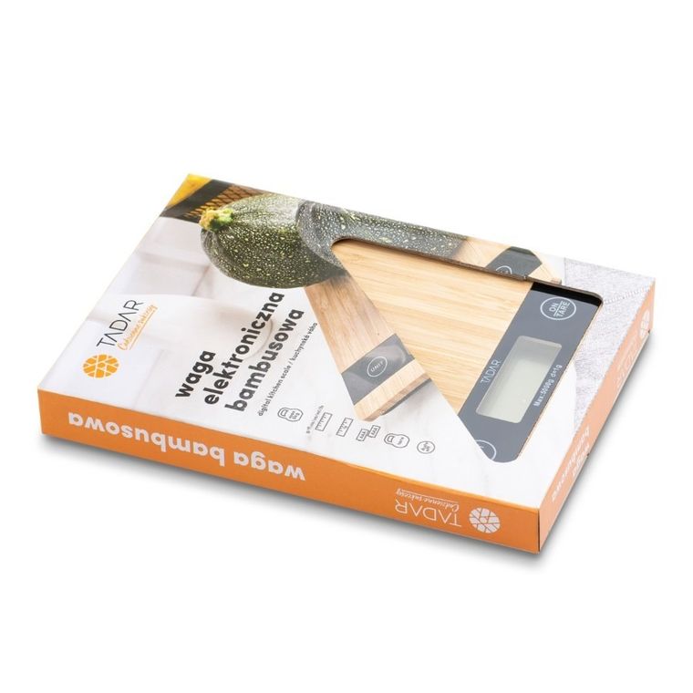 Tadar, Bambus, elektroniczna waga kuchenna, 5 kg