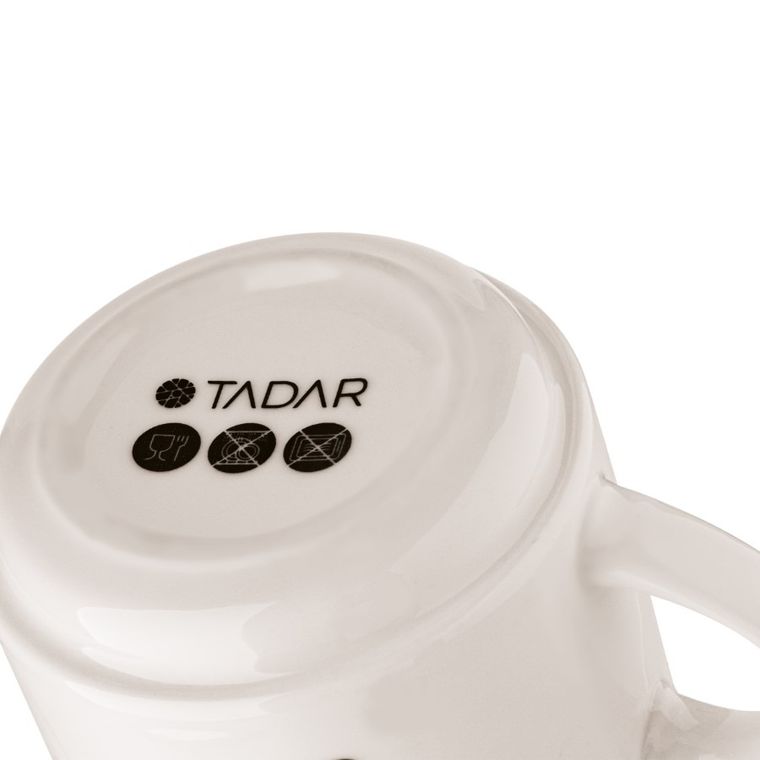 Tadar, Decor, komplet kubków na stojaku, 300 ml, 4 szt.