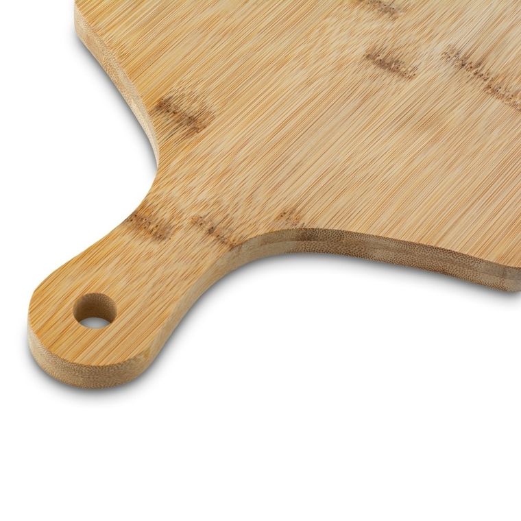 Tadar, drewniana deska bambusowa z rączką, 32,5-18,5-1,5 cm