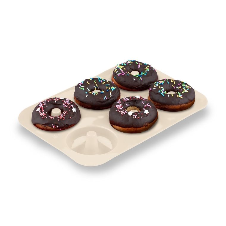 Tadar, forma do pieczenia 6 pączków, silikonowa, 25,5-17,8-3,4 cm