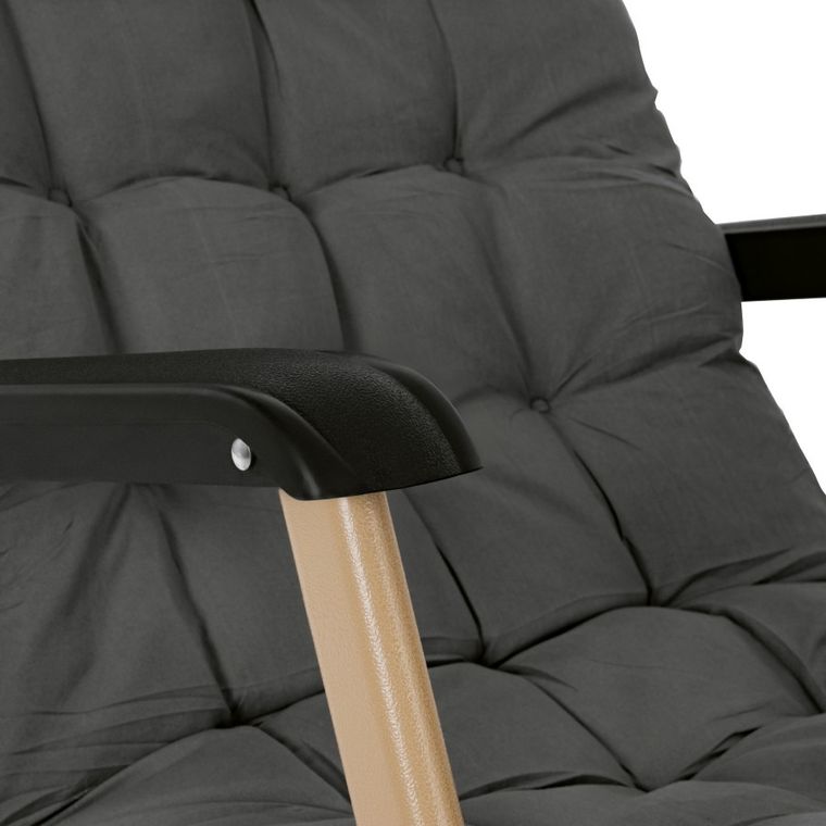 Tadar, fotel/leżak ogrodowy, z poduszką, 178-60-92 cm