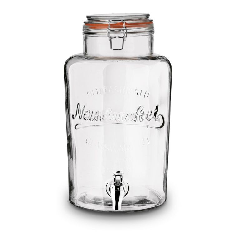 Tadar, Gregi, słoik z kranikiem i klipsem, 6,5 l