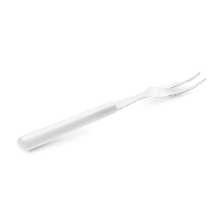 Tadar, komplet 6 widelczyków do przekąsek, 10 cm, białe