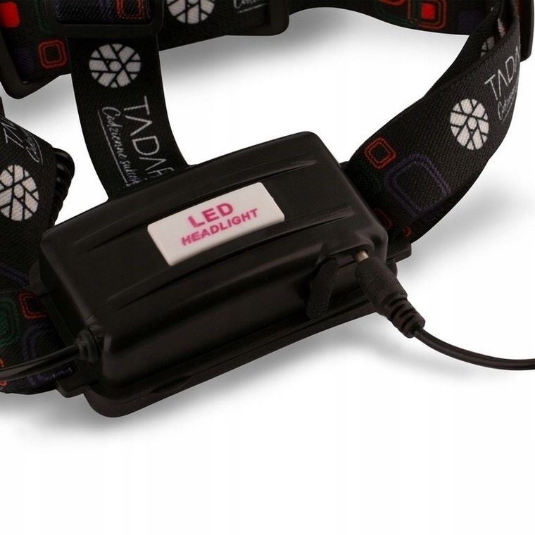 Tadar, latarka czołowa, 3 led