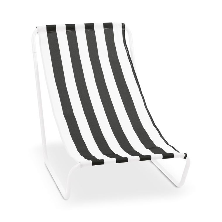 Tadar, leżak ogrodowy, składany, paski