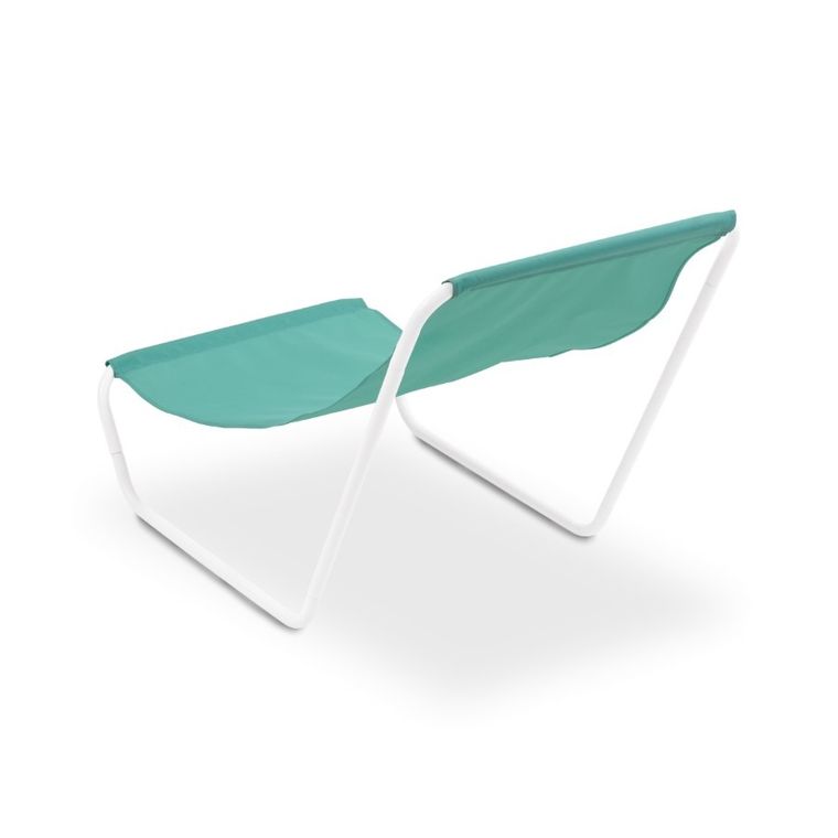 Tadar, leżak ogrodowy, składany, turkus