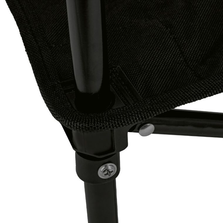 Tadar, stolik turystyczny, czarny, 72-60 cm