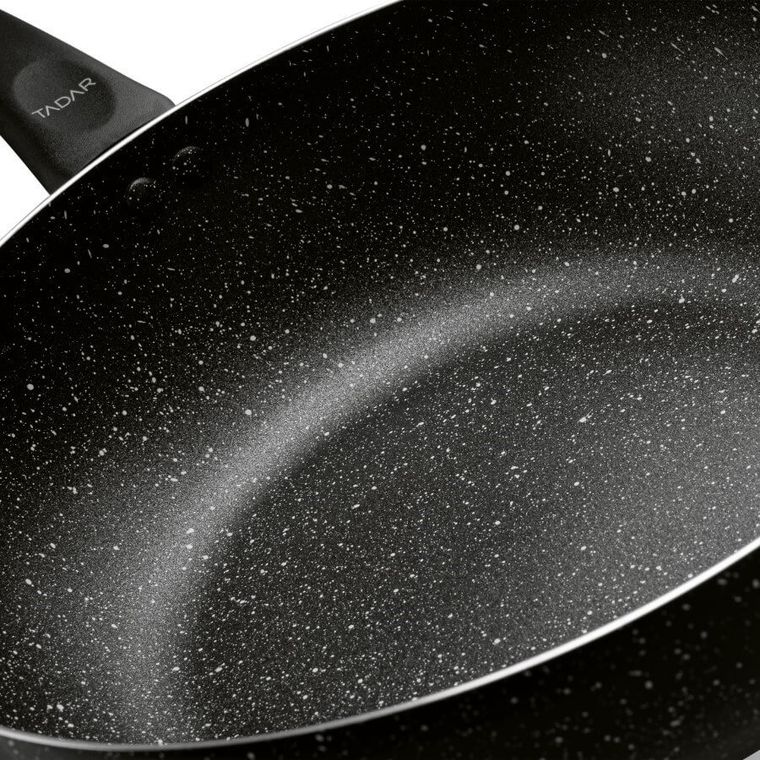 Tadar, wok non-stick, marmara black, indukcja, 30-8,5 cm