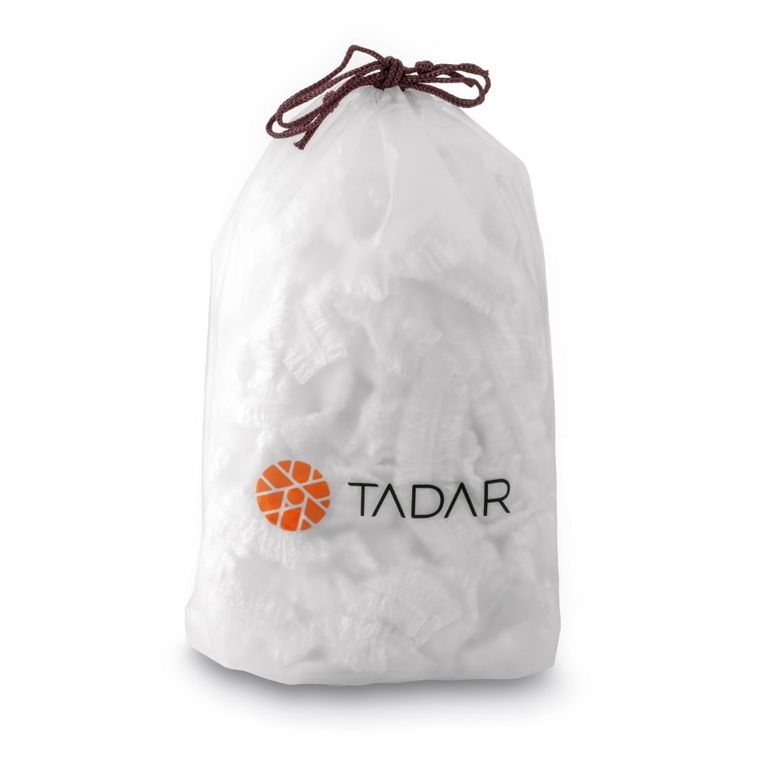 Tadar, woreczki spożywcze z gumką, 24 cm, 100 szt.