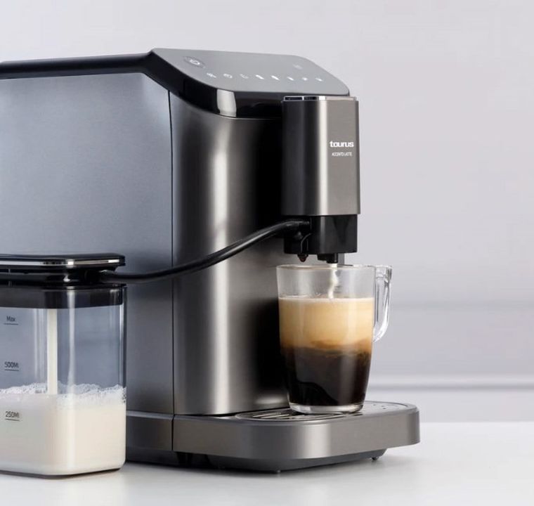 Taurus, ekspres ciśnieniowy, Accento Latte, 20 bar, White Coffee