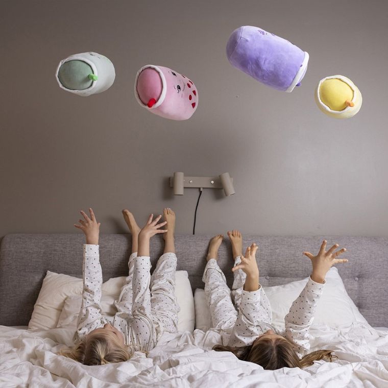 Teddykompaniet, Squeezie, Bubble Tea, maskotka, zielona, 30 cm