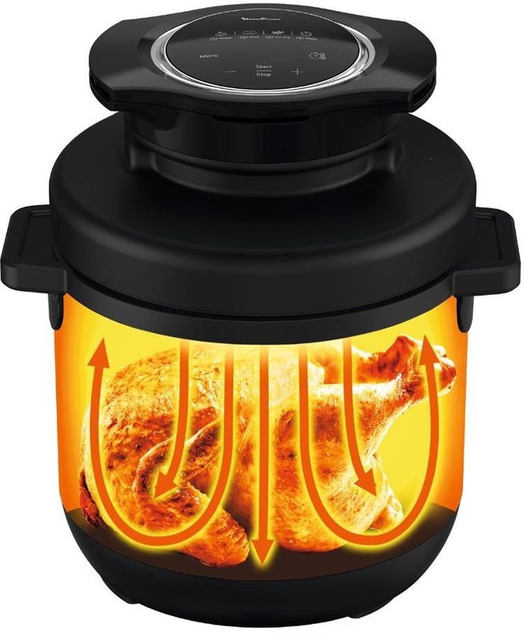 Tefal, Turbo Cuisine&Fry, multicooker, 1200W, 7,6l, CY778830