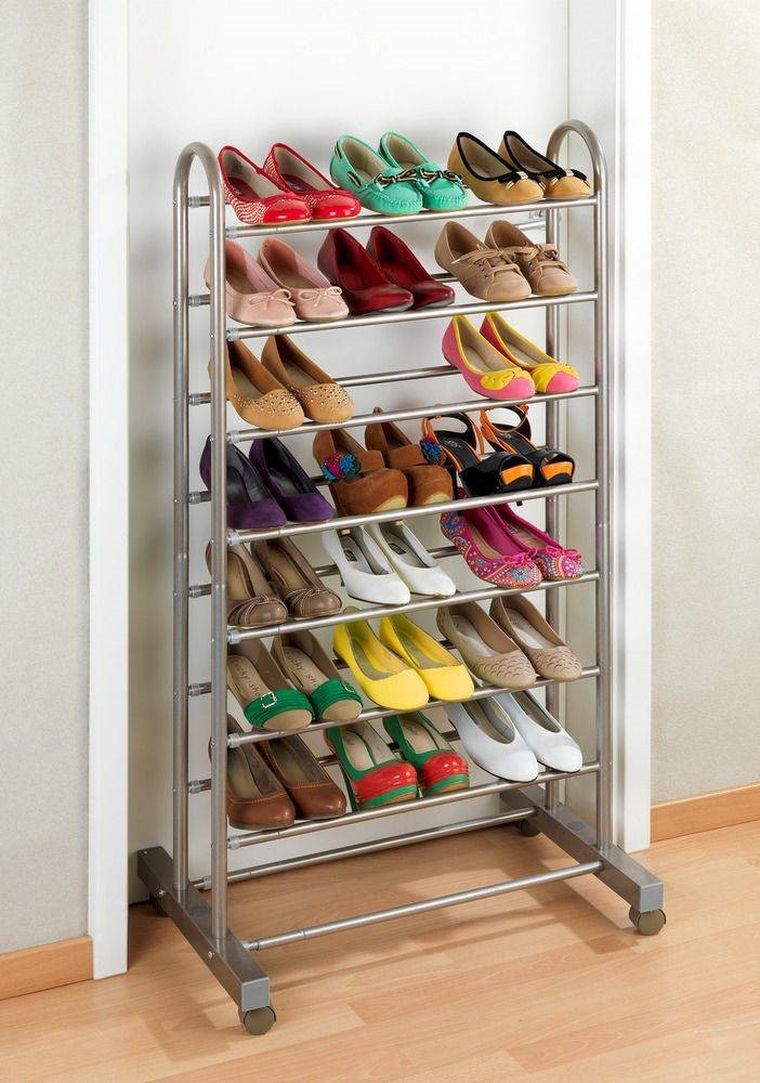 Teleskopowy regał na buty, Giant, mobilny