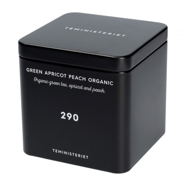 Teministeriet, 290 Green Apricot Peach Organic, herbata sypana, 100g