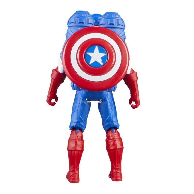 The Avengers, Battle Gear, Kapitan Ameryka, figurka, 10 cm
