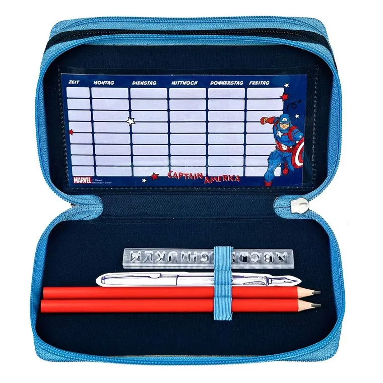 The Avengers, potrójny piórnik z wyposażeniem