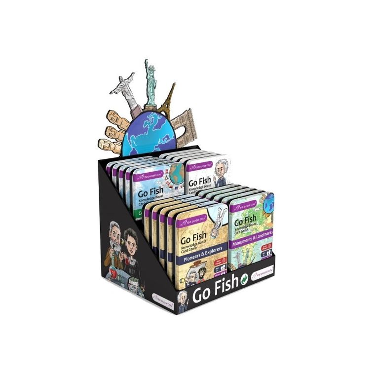 The Purple Cow, Go Fish, Kraje, flagi i inne, podróżna gra karciana