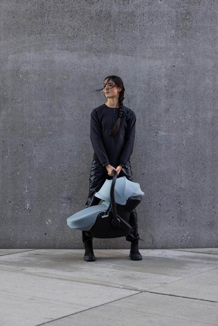 Thule, Maple, pokrowiec na nóżki do fotelika samochodowego dla niemowląt, Mid Blue