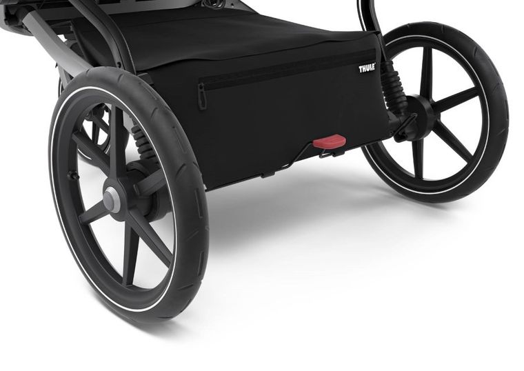 Thule, Urban Glide 2, Double, wózek podwójny do biegania, Jet Black