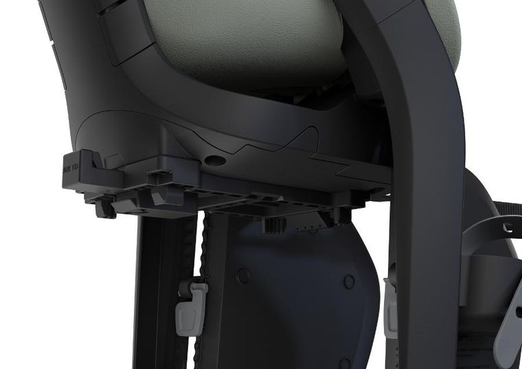 Thule, Yepp 2 Mik HD, fotelik rowerowy, montowany na bagażniku, Agave