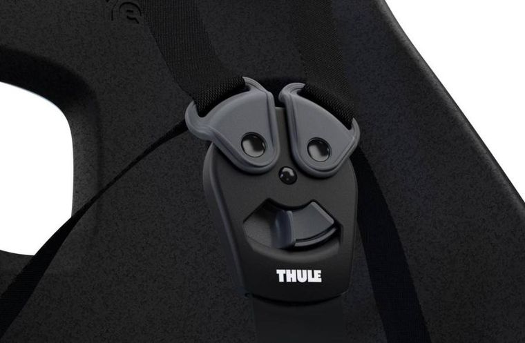 Thule, Yepp Nexxt Maxi, fotelik rowerowy, montowany na bagażniku, Obsidian