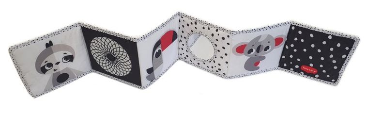 Tiny Love, Boho Chic, dwustronna książeczka interaktywna