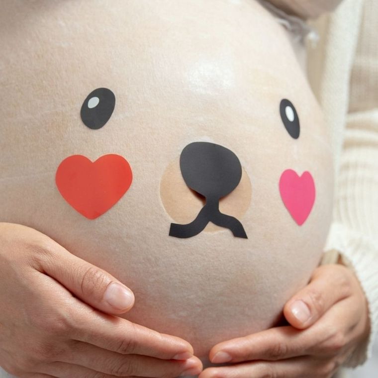 tntn mom's, nawilżająca maska na brzuch dla kobiet w ciąży, 1 szt.