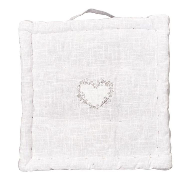 Today, Constance, poduszka do siedzenia, muślinowa bawełna, 40-40-10 cm