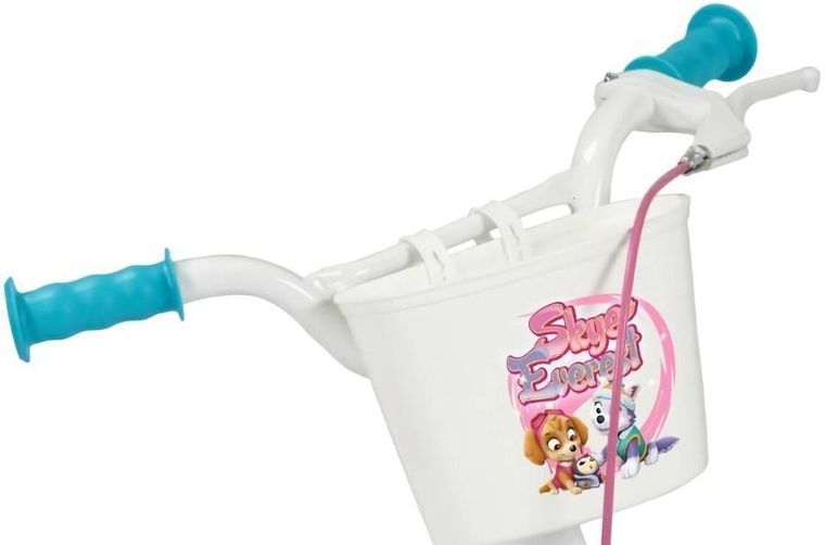 Toimsa, Psi Patrol, rower dzieciecy, biały, 12"