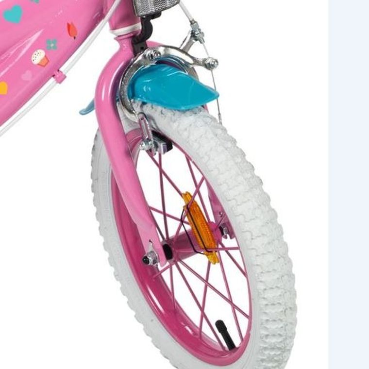 Toimsa, Świnka Peppa, rower, 14", różowy
