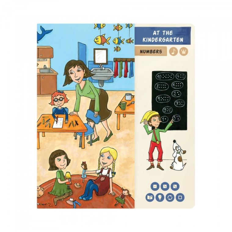 Tolki Book. Learning with Fairytales. Interactive talking book. Wersja angielska. Wersja angielska