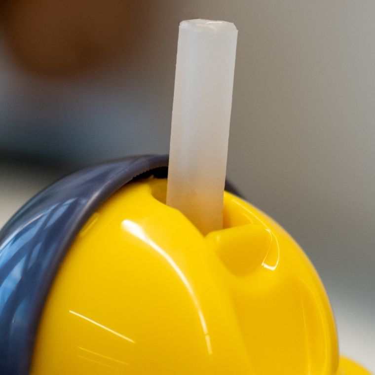 Tommee Tippee, bidon z obciążoną słomką, żółty, 300 ml