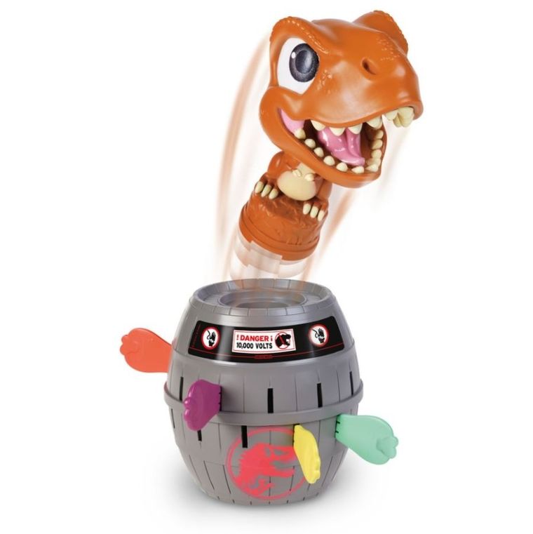 Tomy, Jurassic World, Pop Up, T-Rex, gra familijna