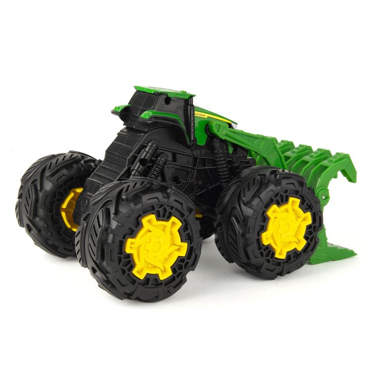 Tomy, Monster Treads, John Deere, Rev Up, traktor, samochód z dźwiękiem