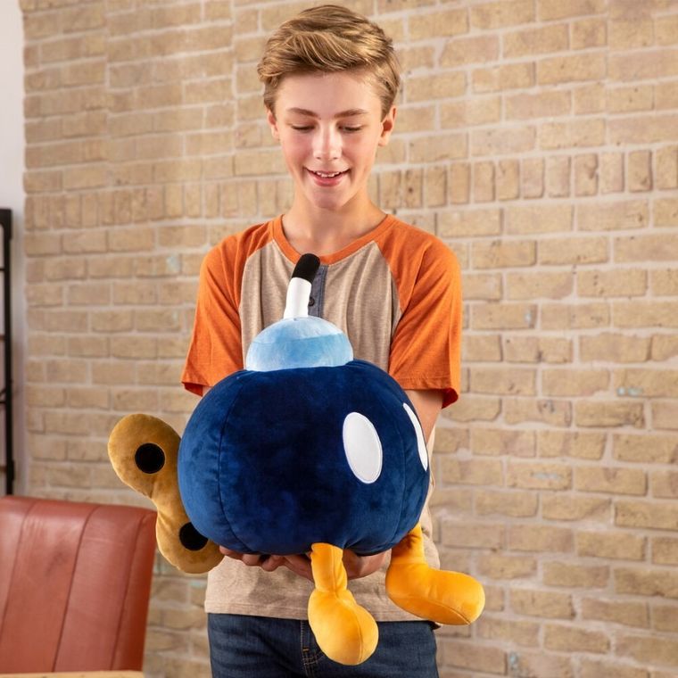 Tomy, Super Mario, Bob-Omb, maskotka, 38 cm