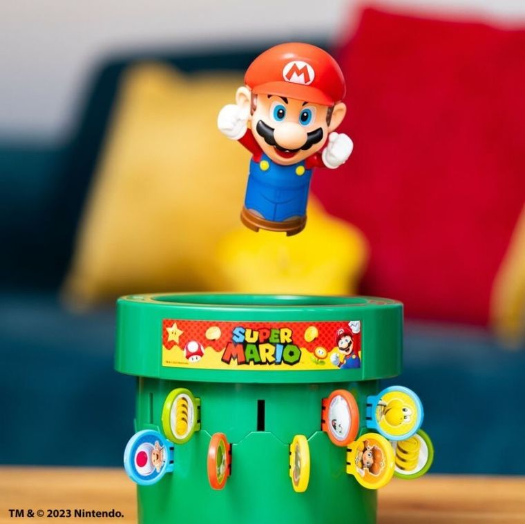 Tomy, Super Mario, Pop Up, gra familijna