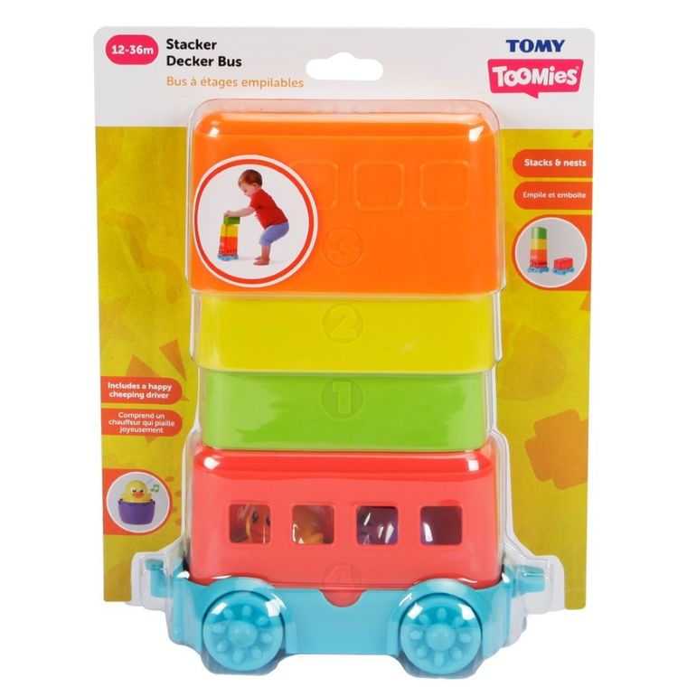 Tomy Tomies, autobus - piramidka, pojazd