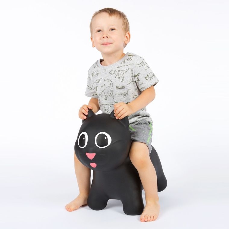 Tootiny, Kotek, skoczek z pompką, czarny