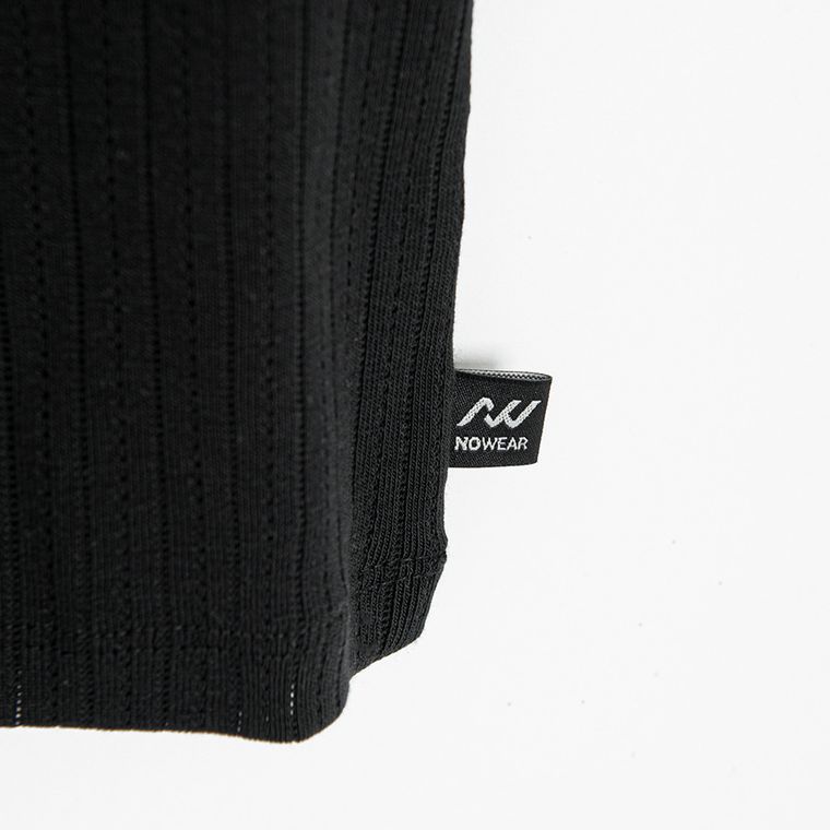 Top ażurowy z bawełny czesanej NOWEAR