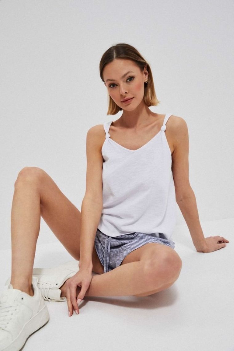 Top damski, biały, Moodo