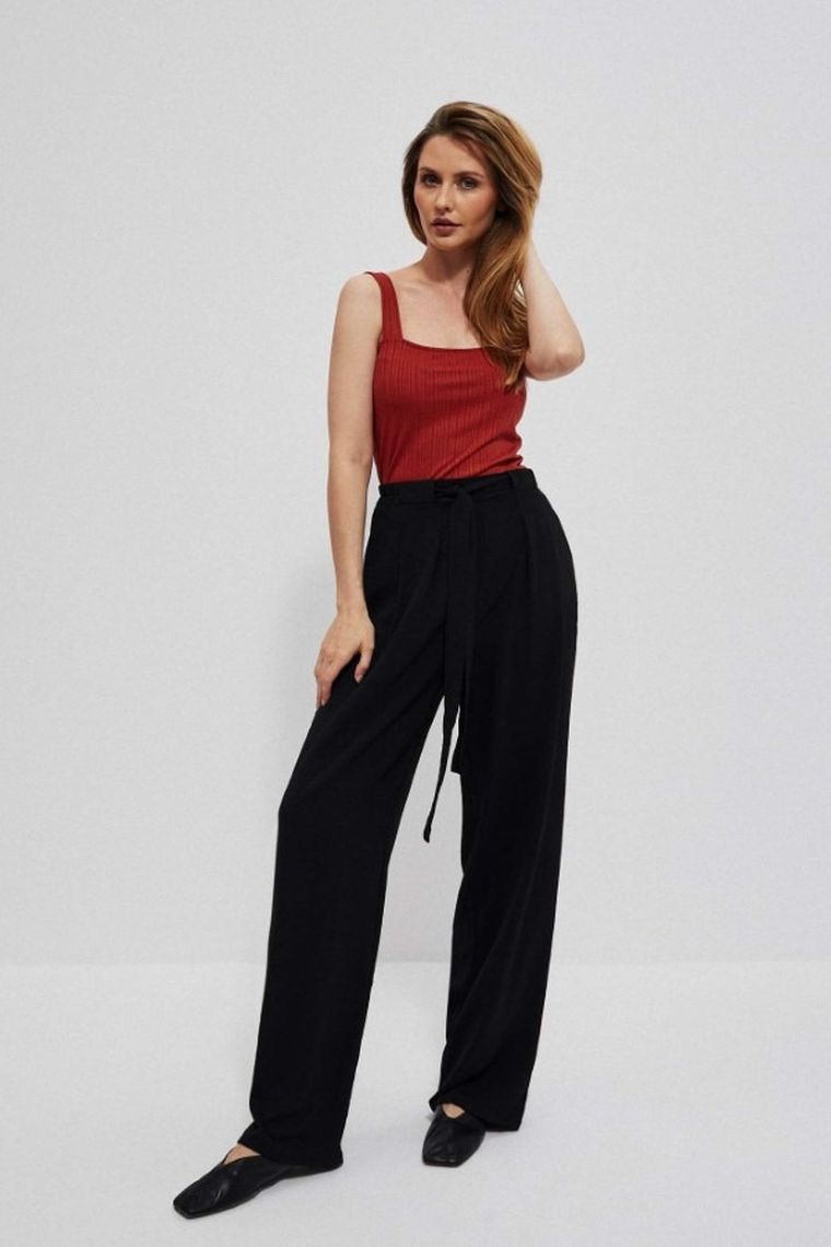 Top damski, czerwony, Moodo