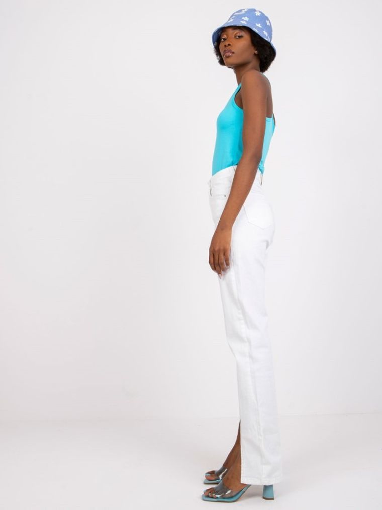 Top damski, niebieski, Berrak