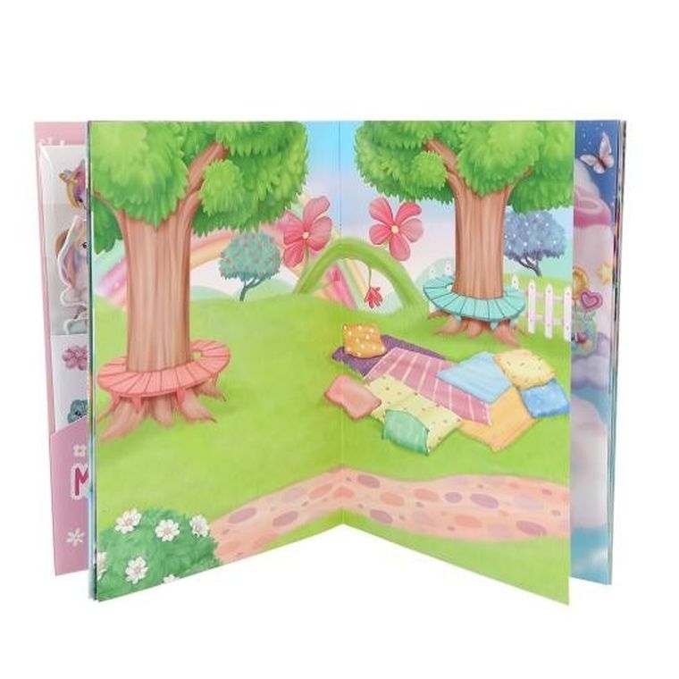 Top Model, Jednorożec Ylvi, zestaw kreatywny z naklejkami